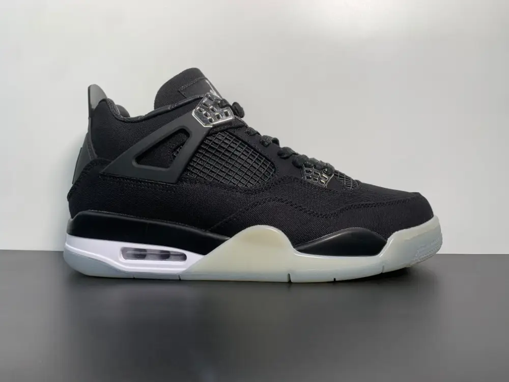 Air Jordan 4 Black White Eminem Carhartt 