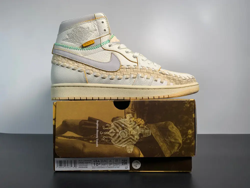 Union x Air Jordan 1 High “Woven” FD2565-100 