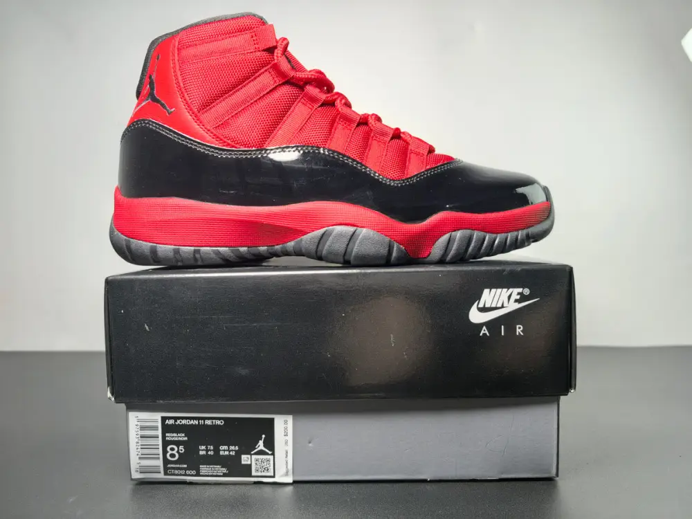 Air Jordan 11 Retro Black Red CT8012-600 