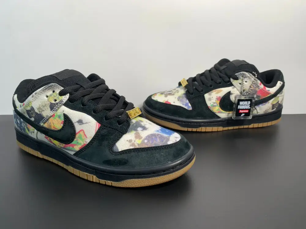 Supreme x Nike SB Dunk Low “Rammellzee” FD8778-001 