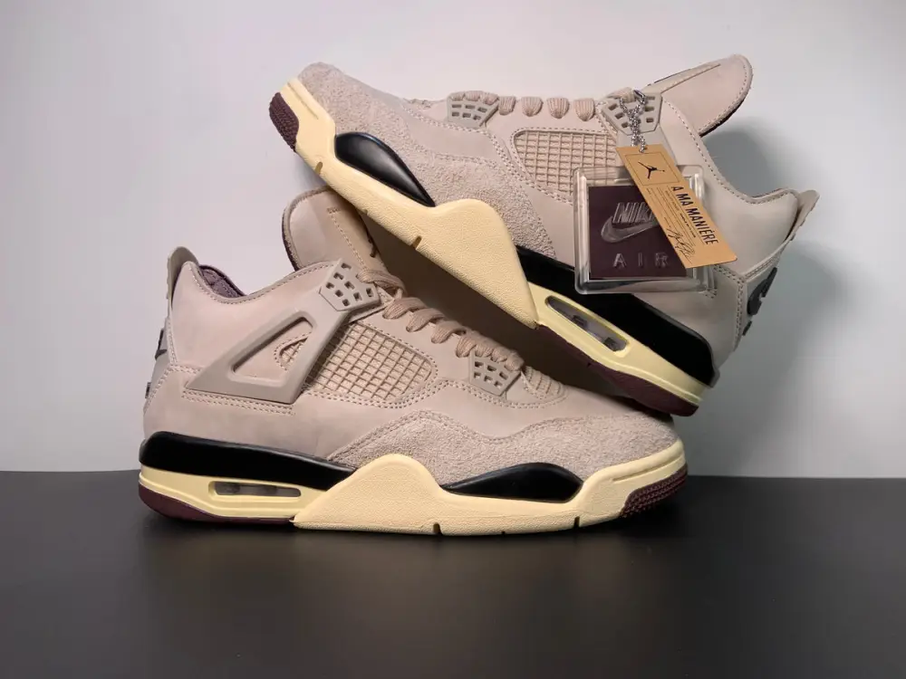A Ma Maniére x Air Jordan 4 “Fossil Stone” FZ4810-200 
