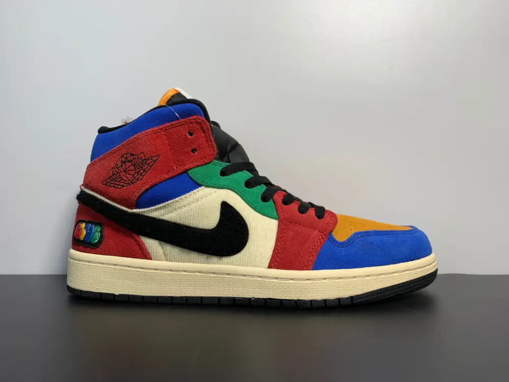 Blue The Great x Air Jordan 1 Mid Fearless CU2805-100 