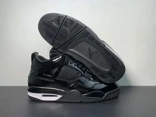 Air Jordan 4 11Lab4 Black Patent 