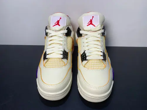 Air Jordan 4 X J Balvin Medellín Sunset Unisex Sneakers 