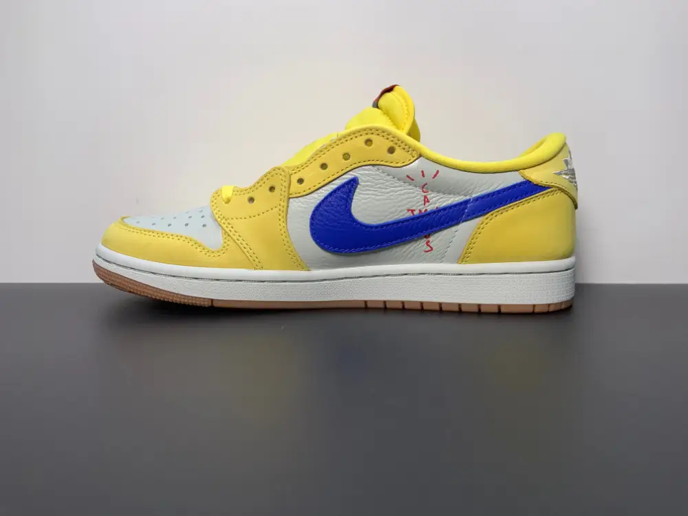 Air Jordan 1 Retro Low OG SP x Travis Scott ‘Canary’ DZ4137-700 