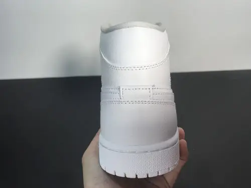 Air Jordan 1 Mid Triple White 
