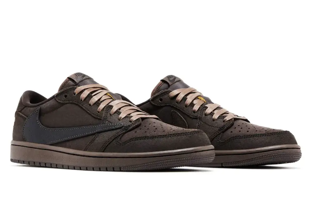 Air Jordan 1 Retro Low OG SP x Travis Scott ‘Velvet Brown’ DM7866-202 