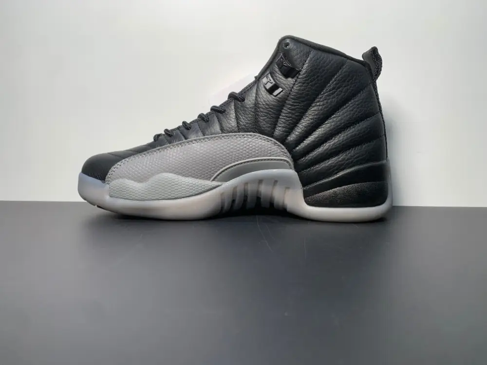 Air Jordan 12 Retro Black Wolf Grey 