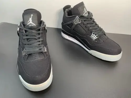 Air Jordan 4 Black White Eminem Carhartt 