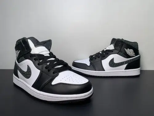 Air Jordan 1 Mid SE「Panda Elephant」 