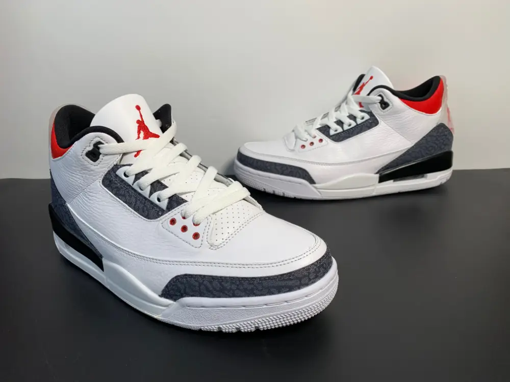 Air Jordan 3 Retro SE Fire Red Denim (GS) CZ6433-100 