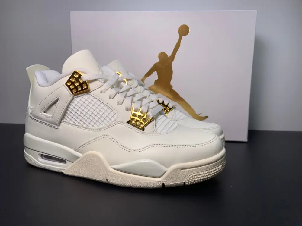 Air Jordan 4 Retro Metallic Gold AQ9129-170 Air Jordan 4 WMNS “Sail” 