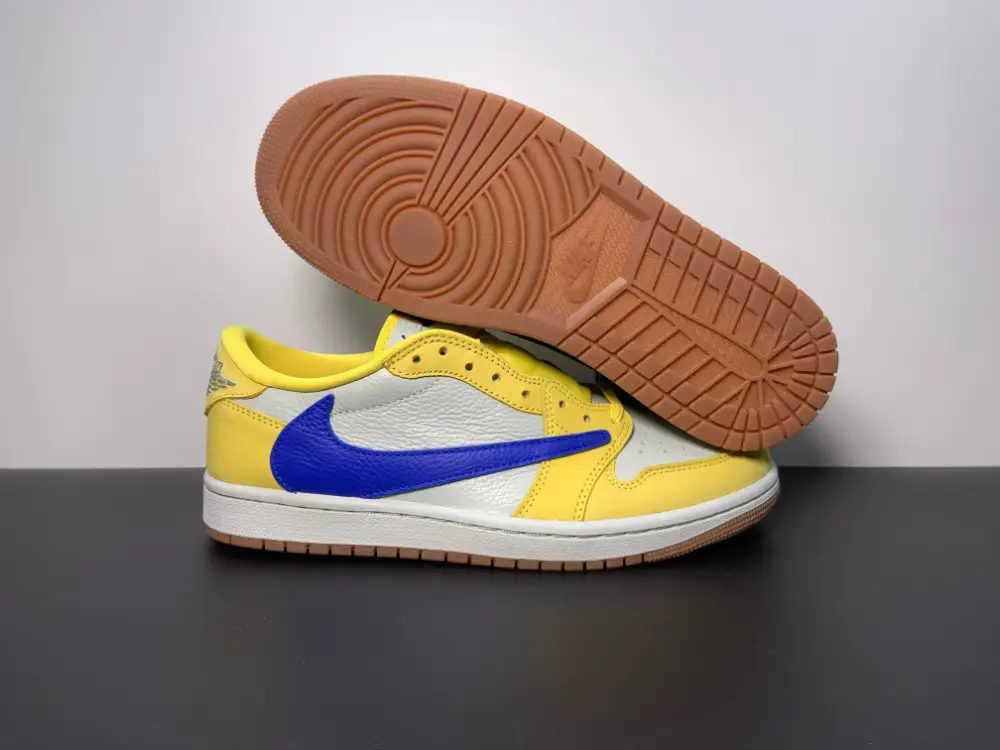 Air Jordan 1 Retro Low OG SP x Travis Scott ‘Canary’ DZ4137-700 