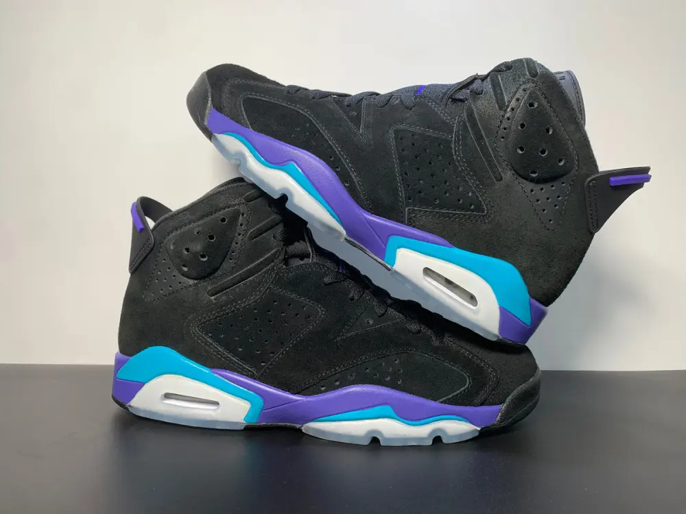 Air Jordan 6 “Aqua”Blue Purple CT8529-004 