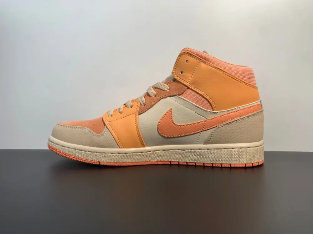 Air Jordan 1 Mid Apricot Orange DH4270-800 