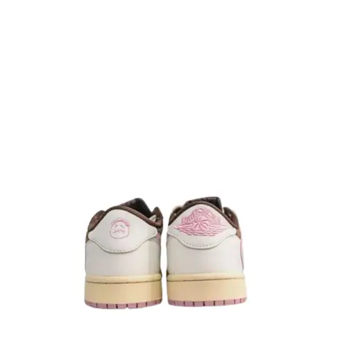 Travis Scott x Air Jordan 1 Low OG “Dark Pony Pink Oxford” DZ4137-206 