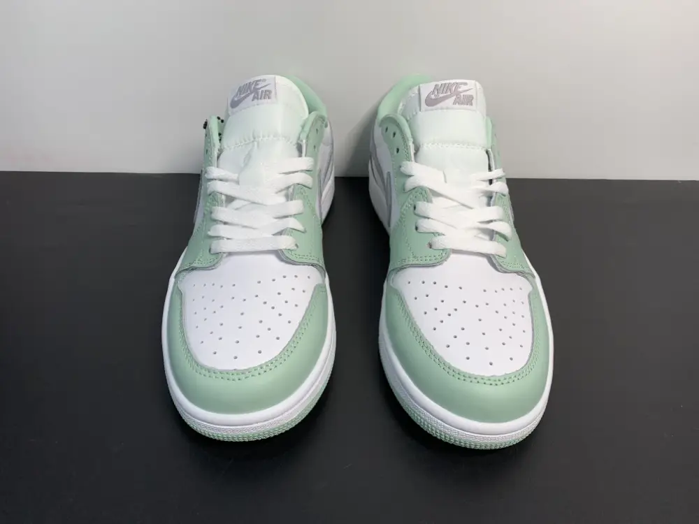 Air Jordan 1 Low White Green 