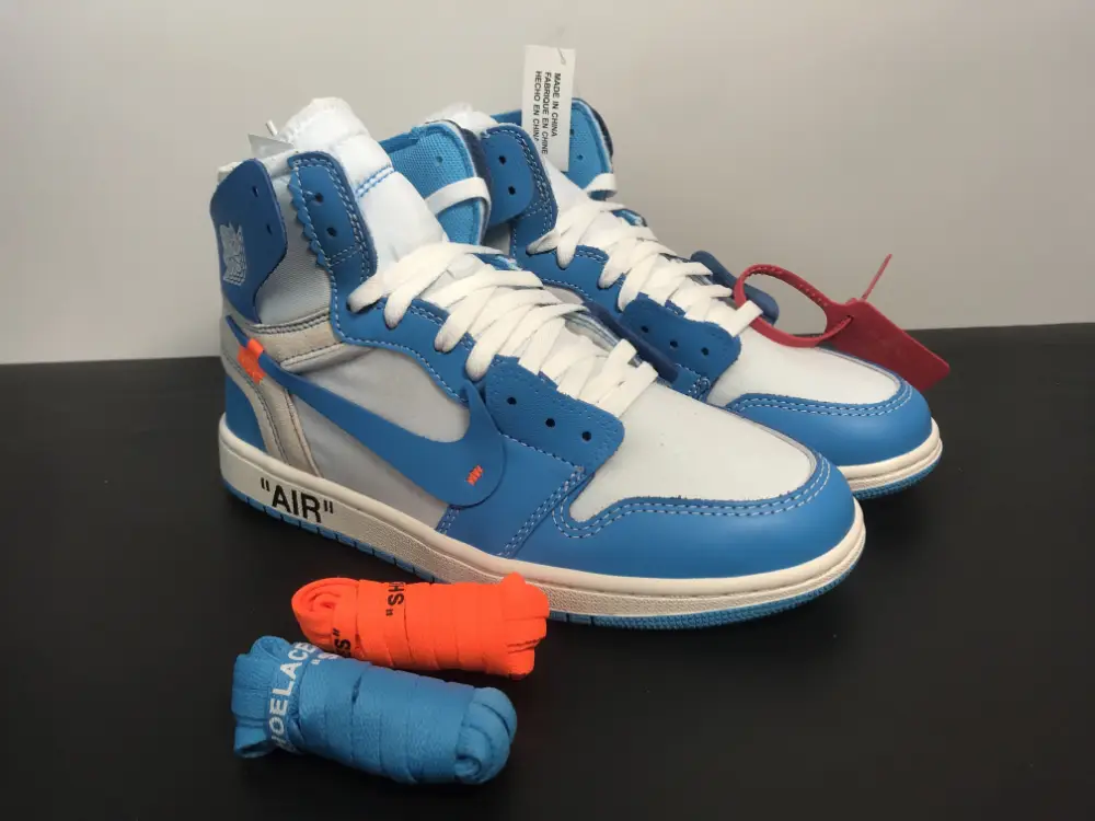 Air Jordan 1 x Off-White Retro High OG ‘UNC’ AQ0818-148 