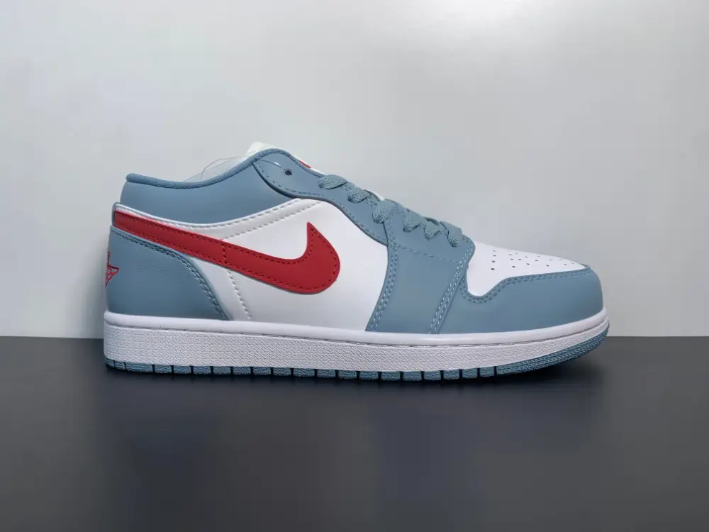 Air Jordan 1 Low Blue Whisper Dune Red DC0774-164 