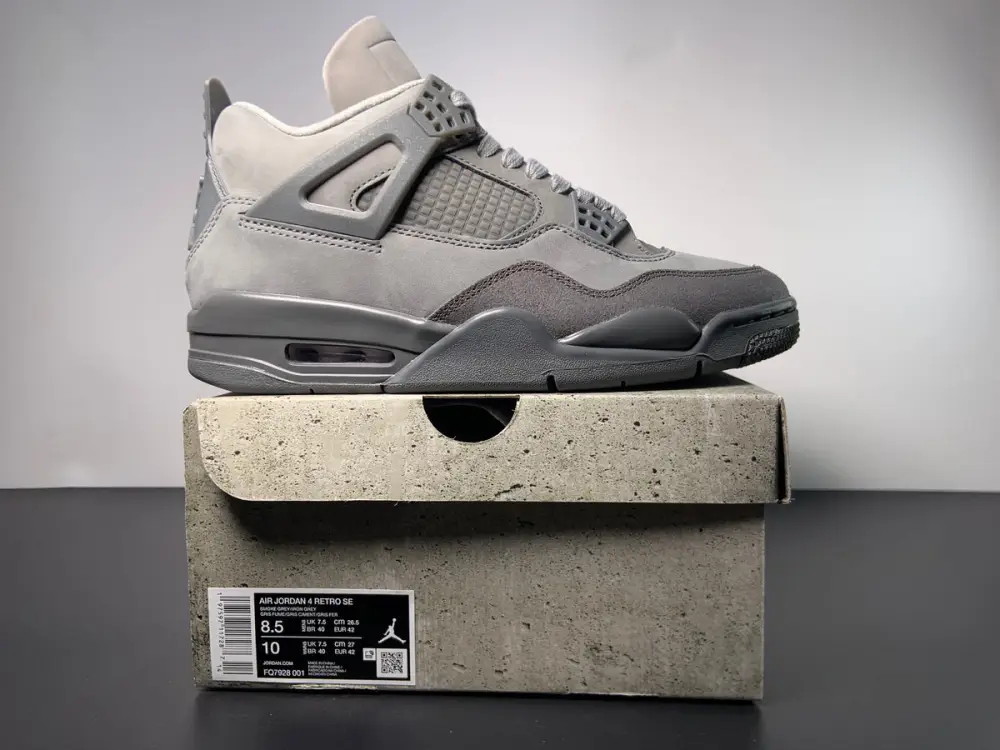 Nike Air Jordan 4 Retro SE Paris Olympics Wet Cement FQ7928-001 