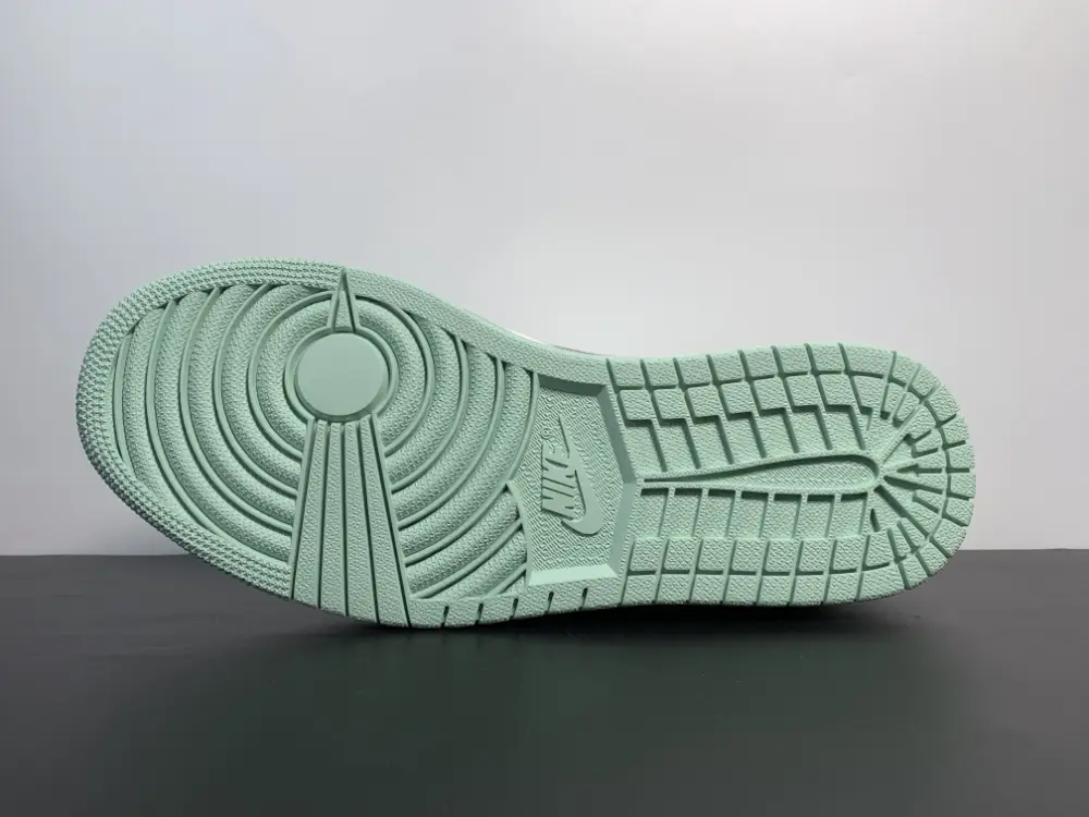 Air Jordan 1 Low White Green 