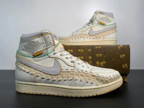 Union x Air Jordan 1 High “Woven” FD2565-100 