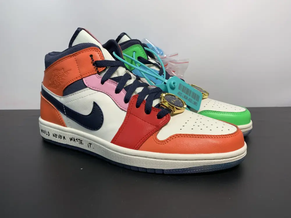 Melody Ehsani x Air Jordan 1 Mid “Fearless” CQ7629-100 