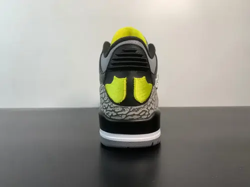 Air Jordan 3 Retro Oregon Ducks Pit Crew Black 282240-594 