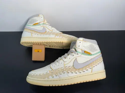 Union x Air Jordan 1 High “Woven” FD2565-100 