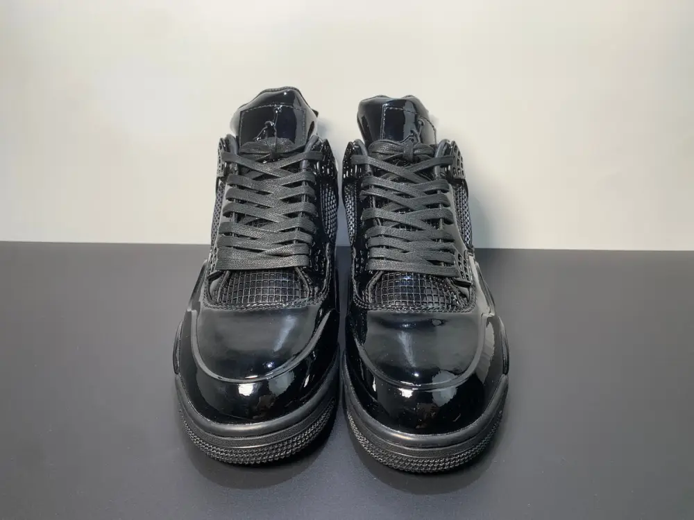 Air Jordan 4 11Lab4 Black Patent 