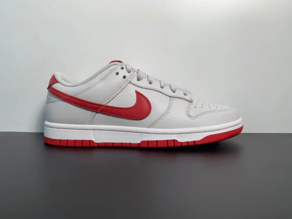Nike Dunk Low “Vast Grey Varsity Red” FJ0832-011 20B2014