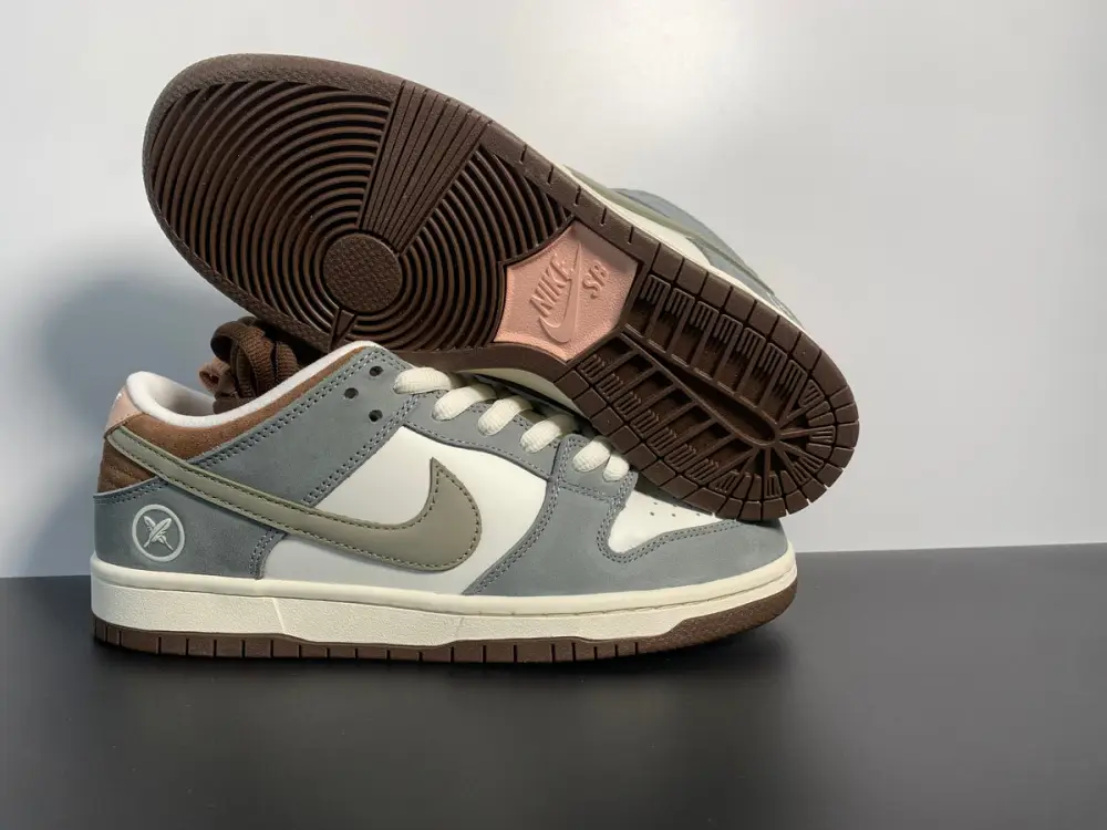 Yuto Horigome × Nike Dunk SB Low Grey White FQ11480-001 