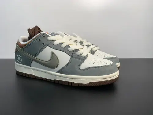 Yuto Horigome × Nike Dunk SB Low Grey White FQ11480-001 