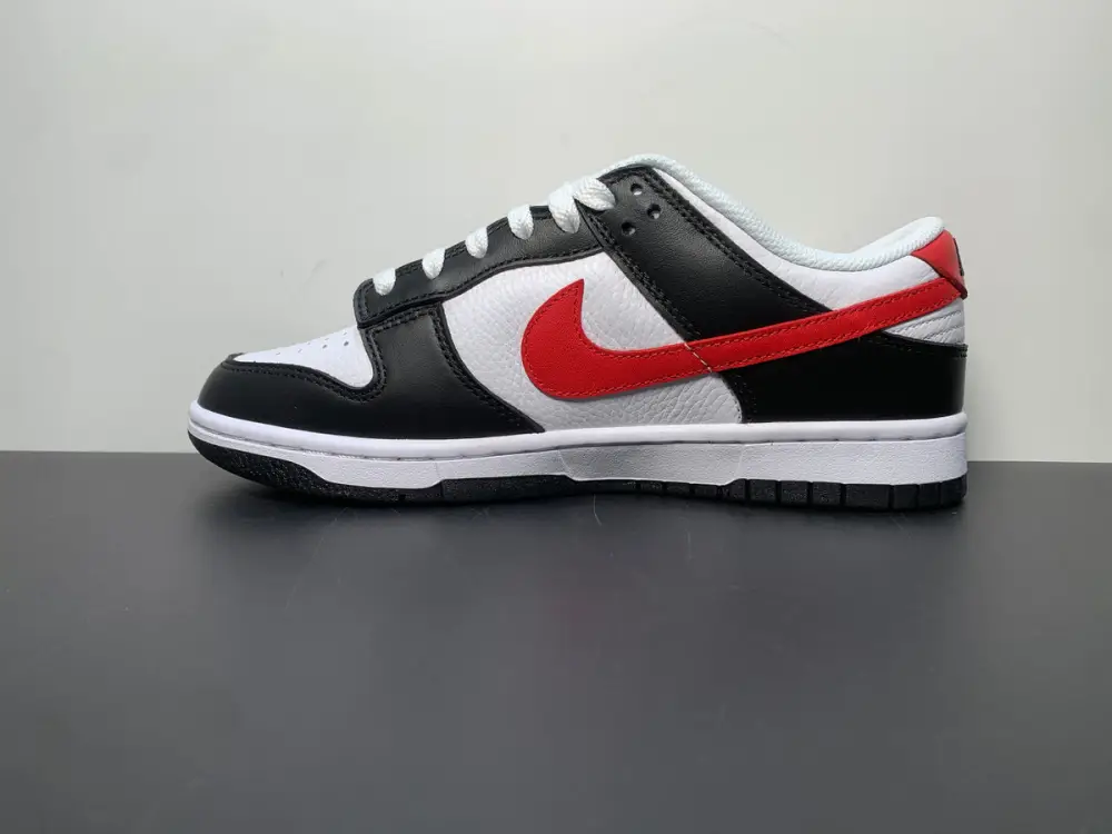 Nike Dunk Low 'Black White Red' 