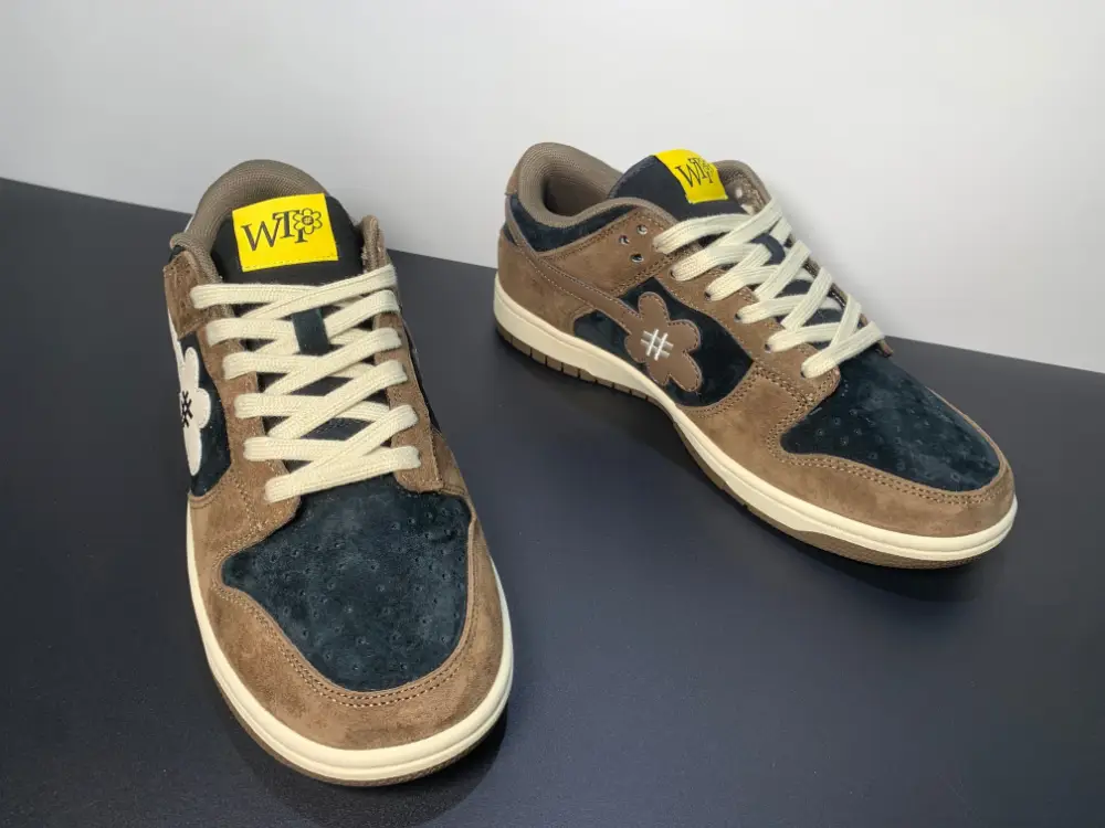 Wtp Water The Plant 1.0 Dunk Low Shroom Truffle Brown 