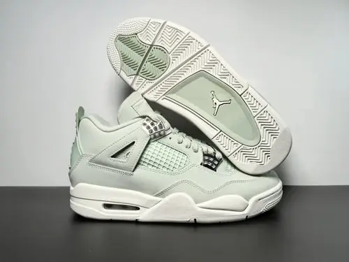 Wmns Air Jordan 4 Retro 'Seafoam Sail 