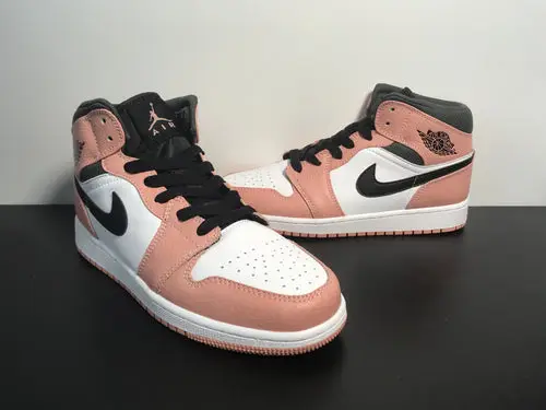 Air Jordan 1 Mid“ Pink Quartz” 