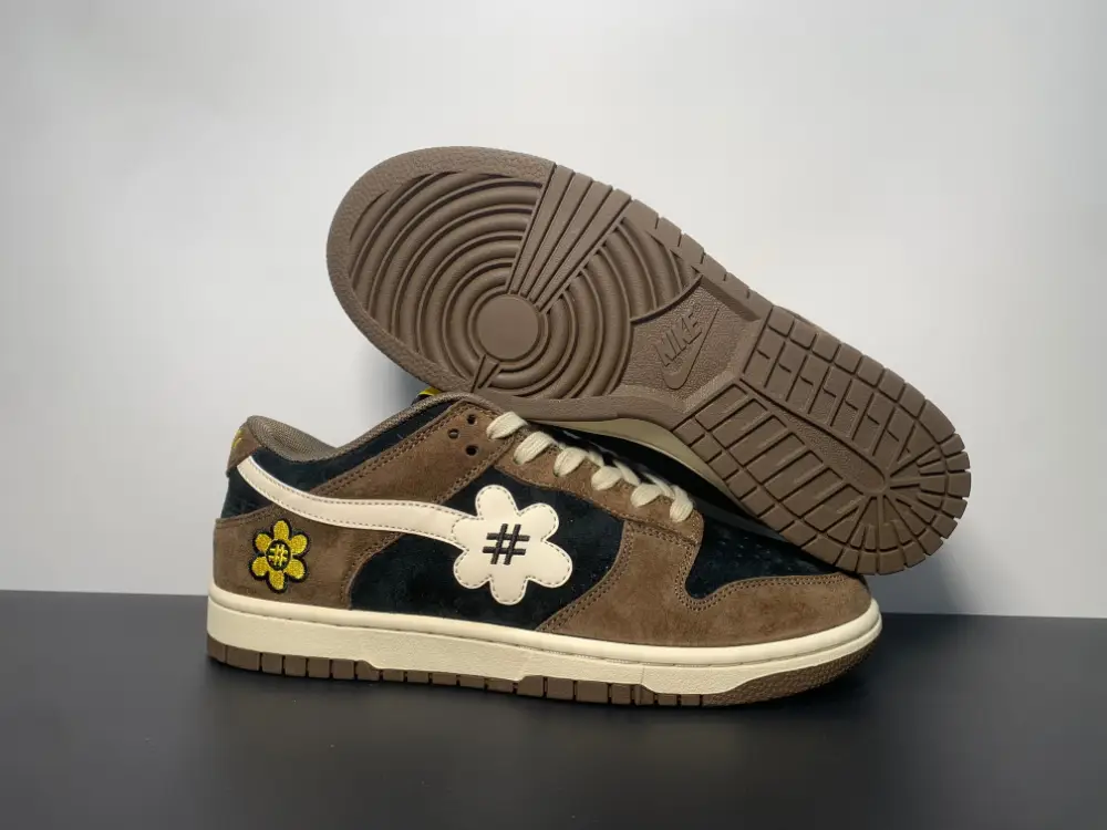 Wtp Water The Plant 1.0 Dunk Low Shroom Truffle Brown 