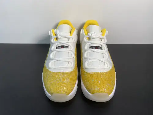 Air Jordan 11 Low WMNS Yellow Snakeskin AH7860-107 