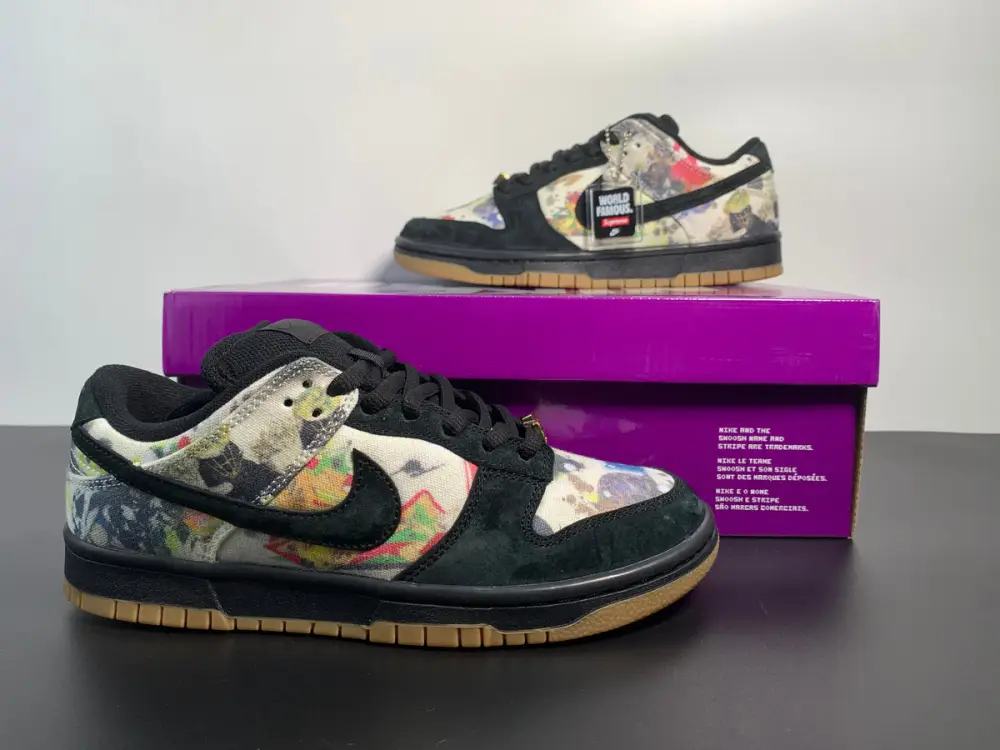 Supreme x Nike SB Dunk Low “Rammellzee” FD8778-001 