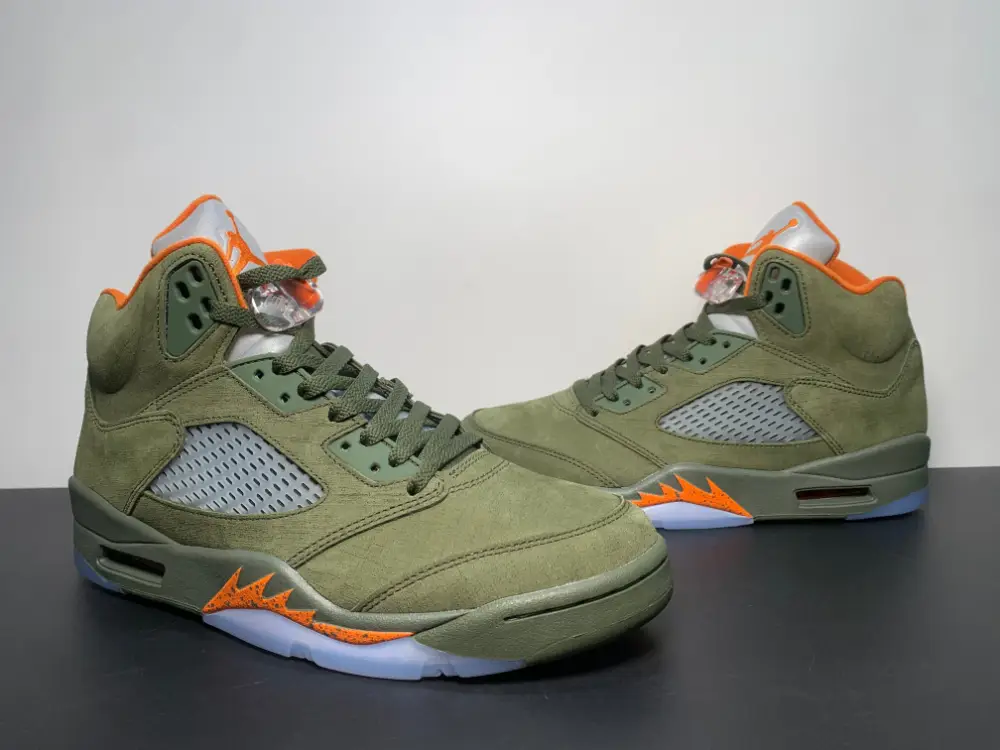 Nike Air Jordan 5 Retro Olive Solar Orange DD0587-308 