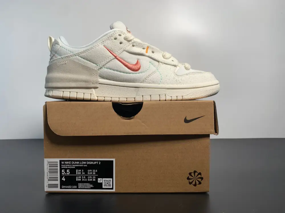 Wmns Dunk Low Disrupt 2 'Pale Ivory' DH4402-100 