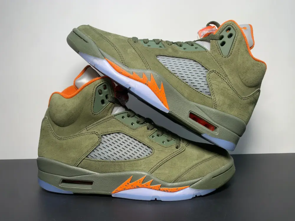 Nike Air Jordan 5 Retro Olive Solar Orange DD0587-308 