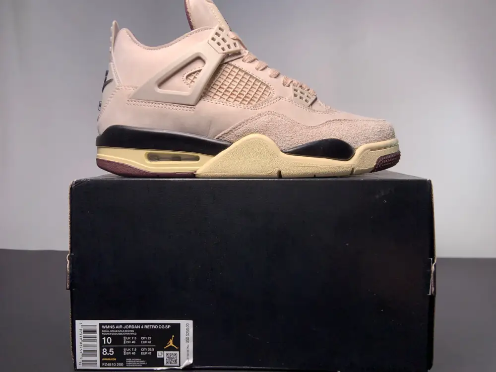 A Ma Maniére x Air Jordan 4 “Fossil Stone” FZ4810-200 