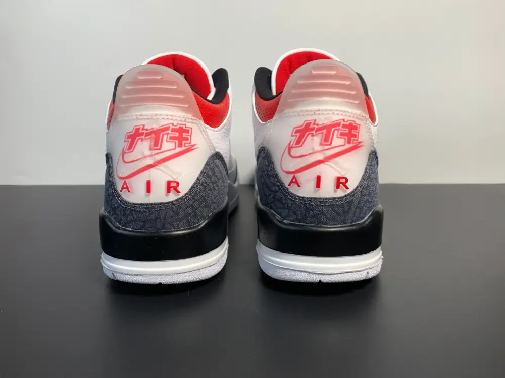 Air Jordan 3 Retro SE Fire Red Denim (GS) CZ6433-100 