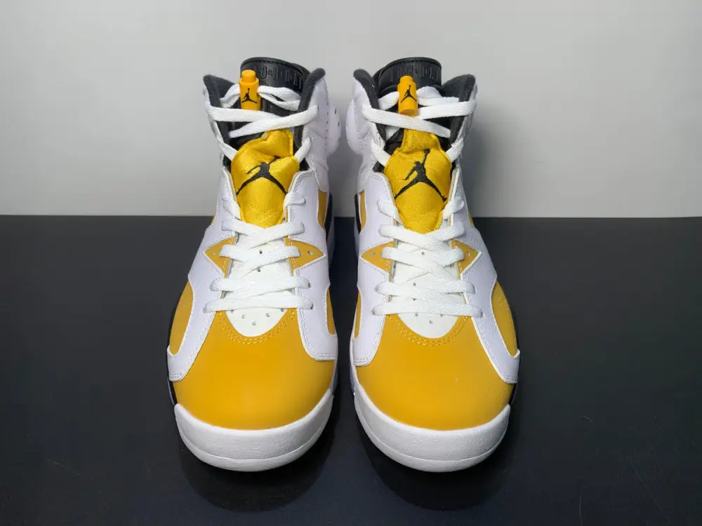 Nike Air Jordan Retro 6 Yellow Ochre White Black CT8529-170 