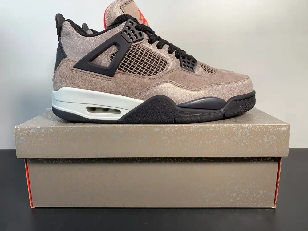 Air Jordan 4 Retro Infrared Off White Oil Gray Taupe Haze DB0732-200 