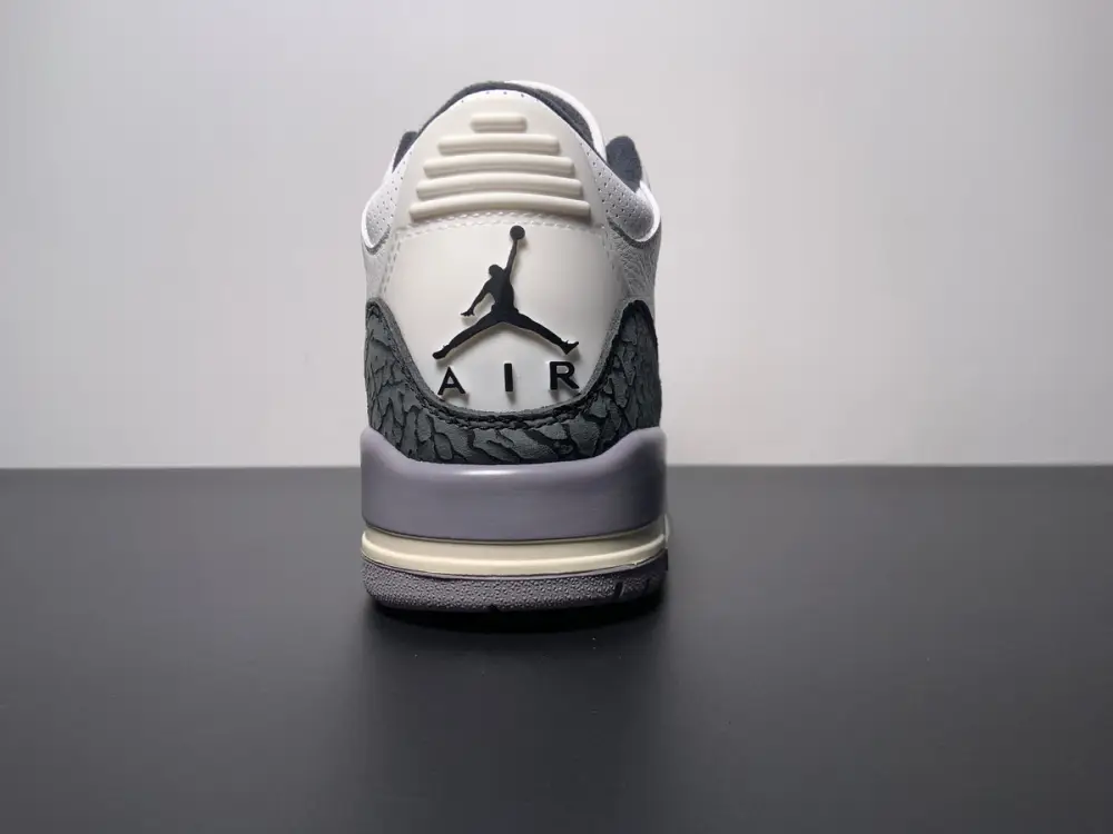 Nike Air Jordan 3 Retro Summit White Fire Red 'Cement Grey' 