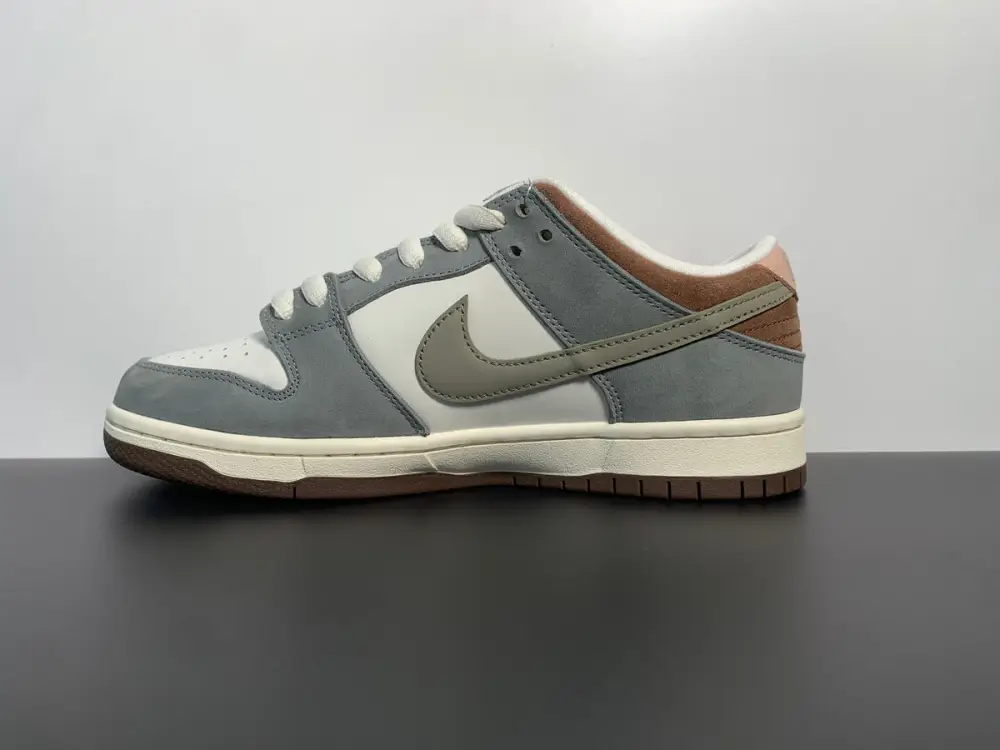 Yuto Horigome × Nike Dunk SB Low Grey White FQ11480-001 