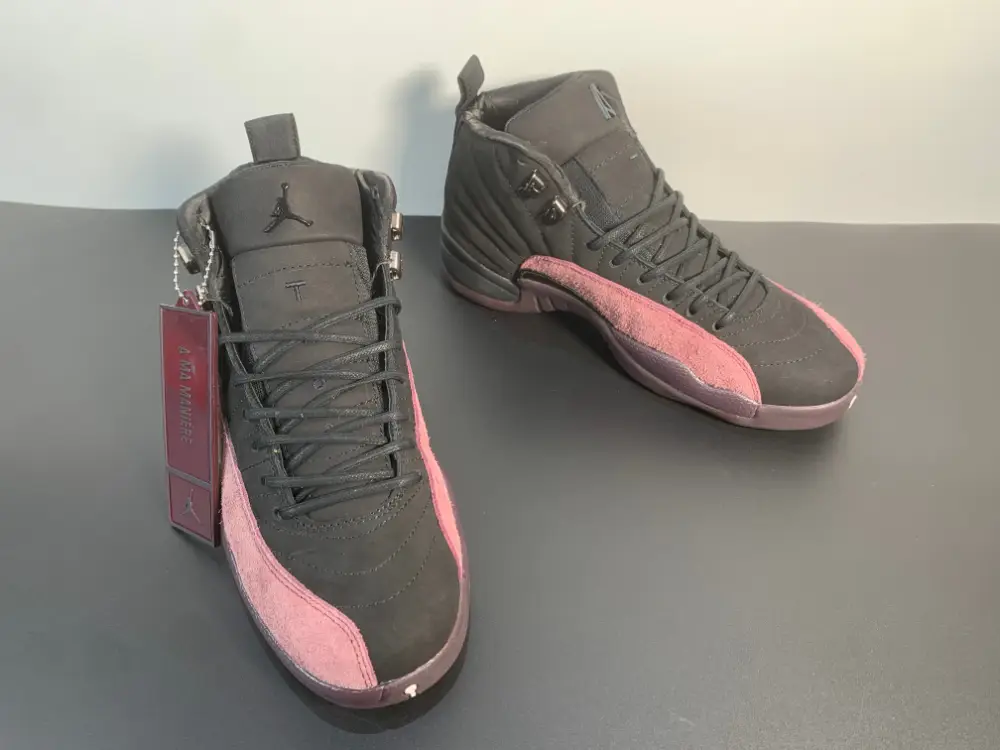 A Ma Maniére x Wmns Air Jordan 12 Retro SP 'Black' 